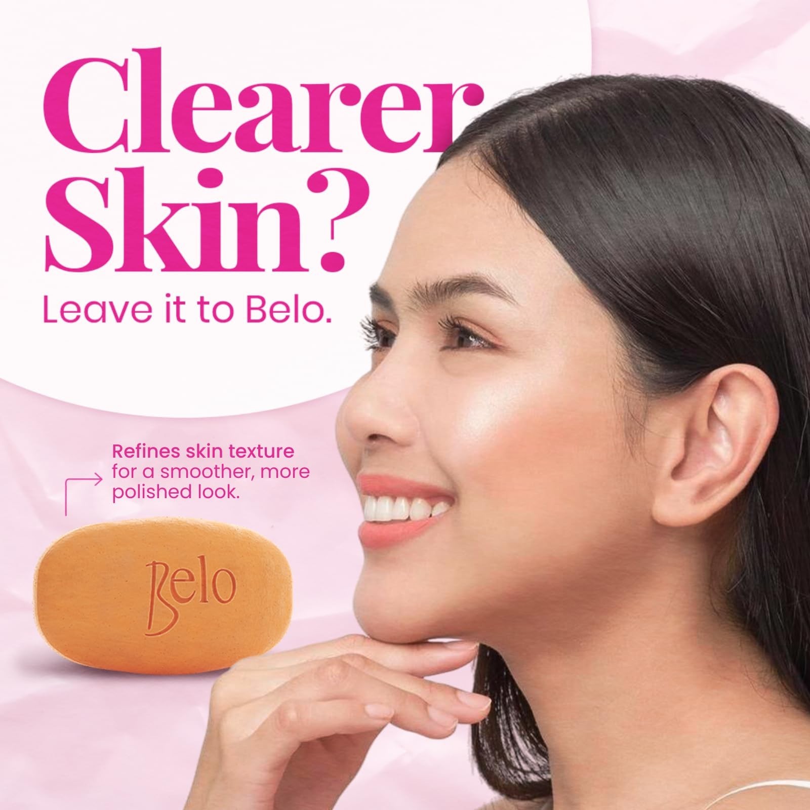 Belo Essentials Cleansing Soap Bar Gentle Exfoliating Soap – 135g