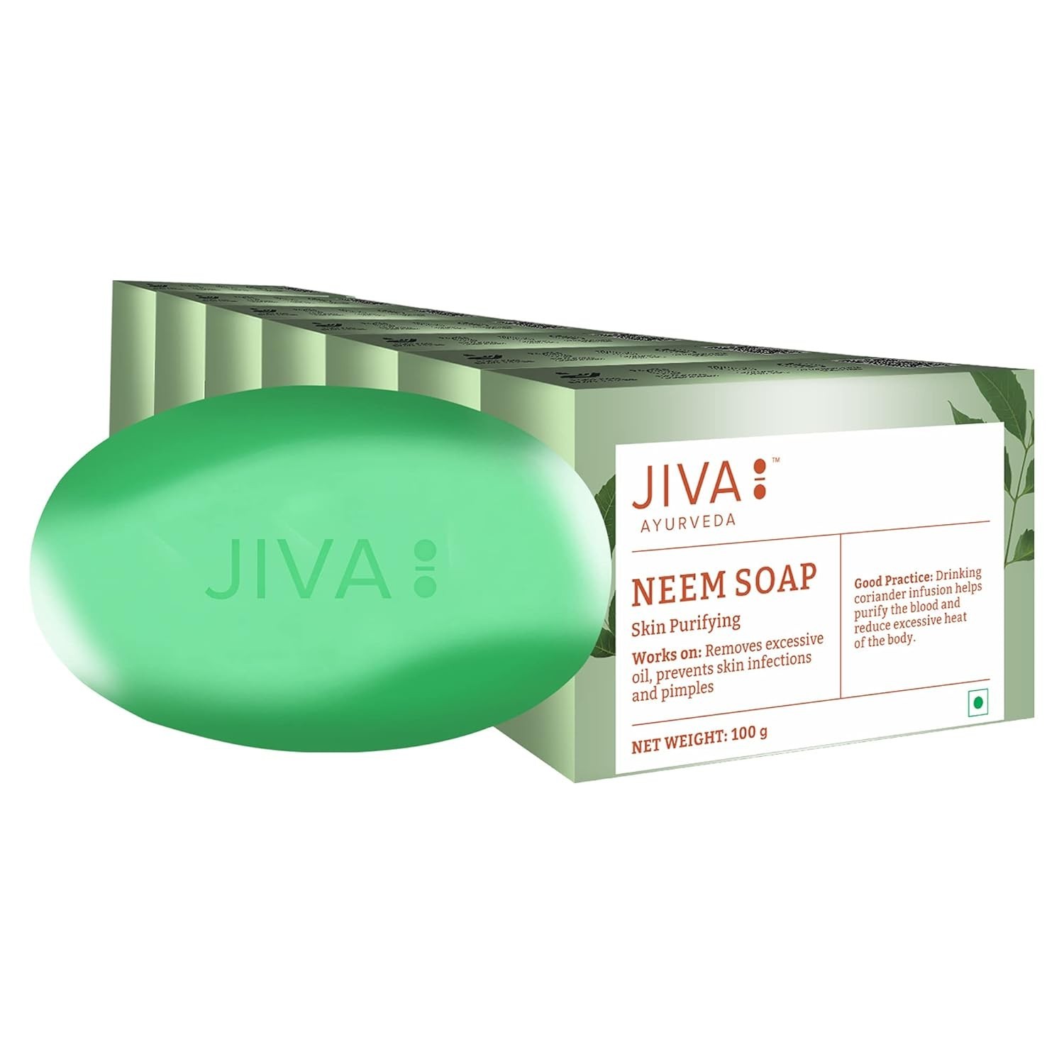 Neem Soap – 100gm | Deep Cleansing Of Pores | Prevent Pimples, Acne (Pack of 7)