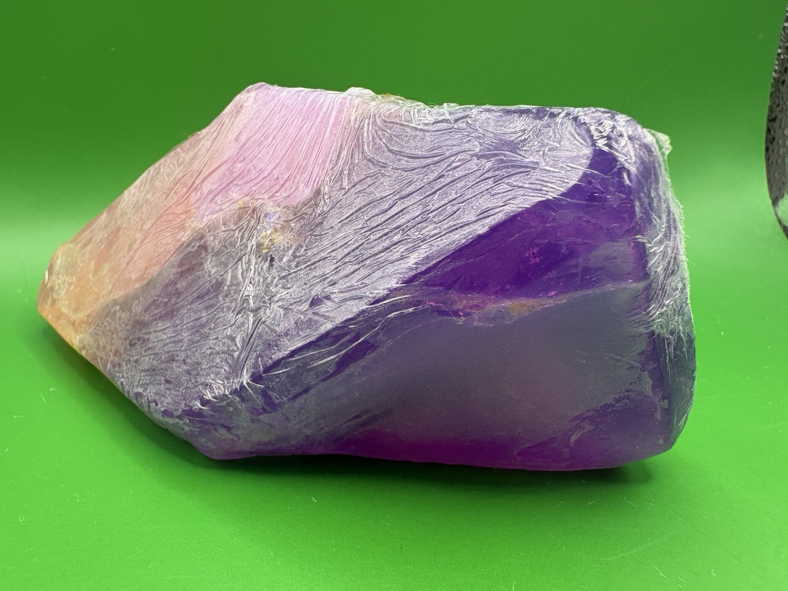 SoapRocks Amethyst Gemstone Soap Bar 6 oz Purple Crystal Bath Gift USA