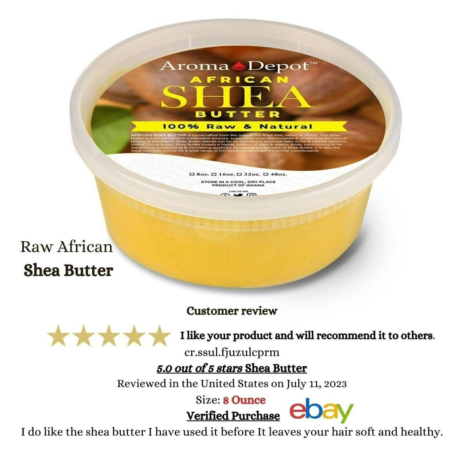 Raw African Black Soap 5 lb. Organic Unrefined Top Quality Natural Wholesale