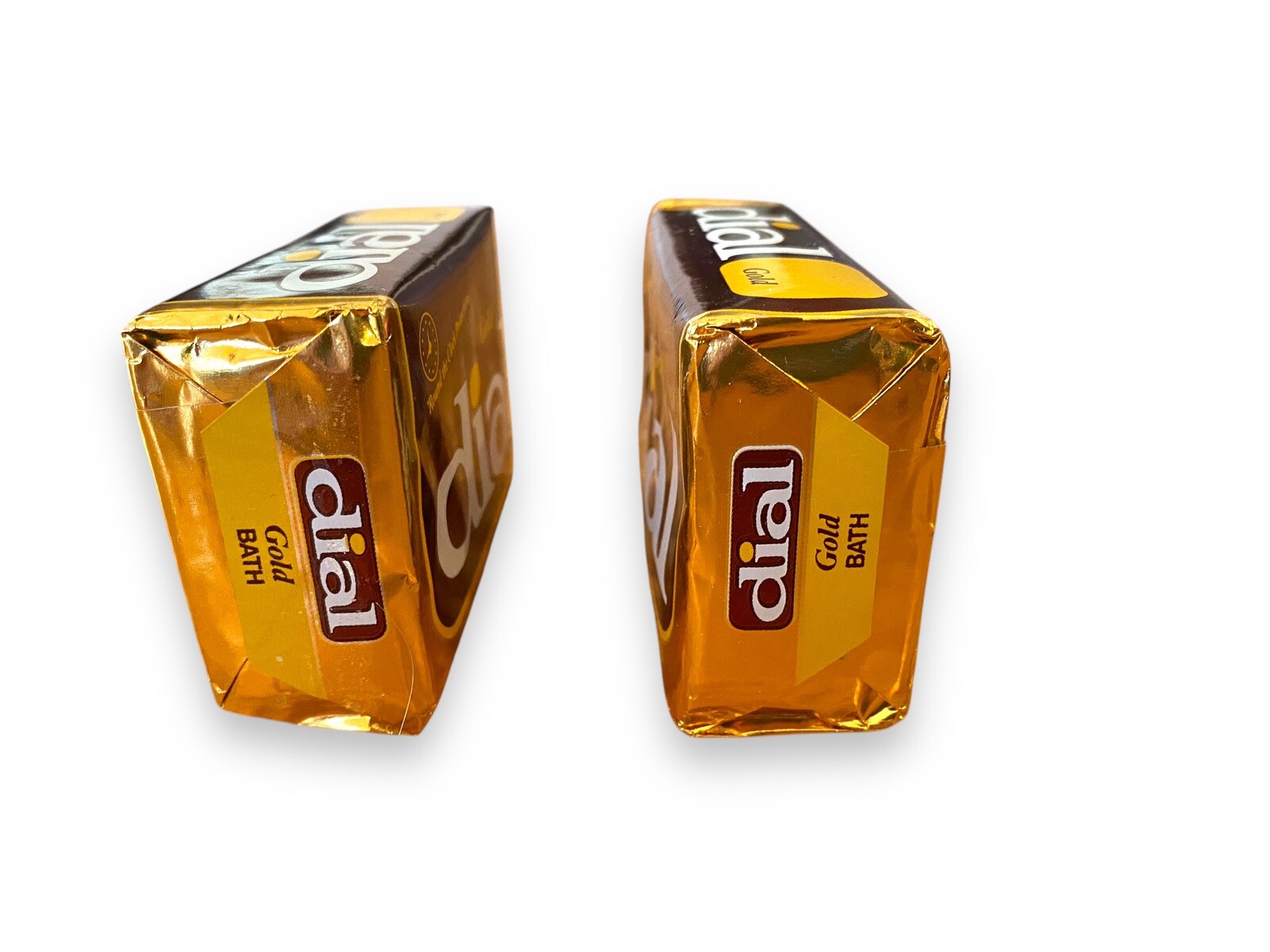 Dial gold bar soap vintage bath bar 5 oz new old stock set of 2
