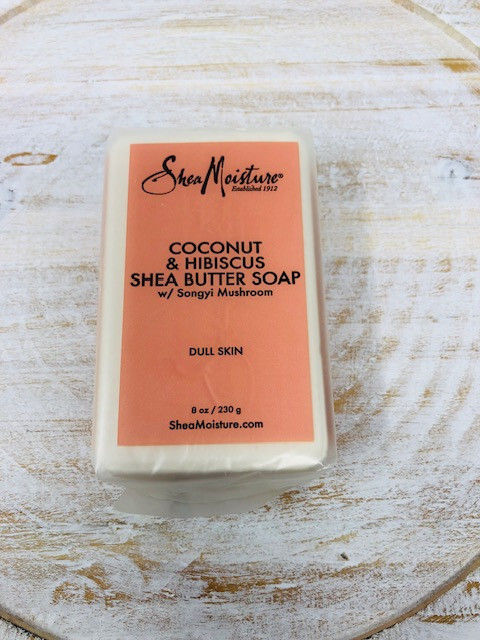 Shea Moisture Soap Coconut & Hisbiscus for Dull Skin 8oz/230g New!