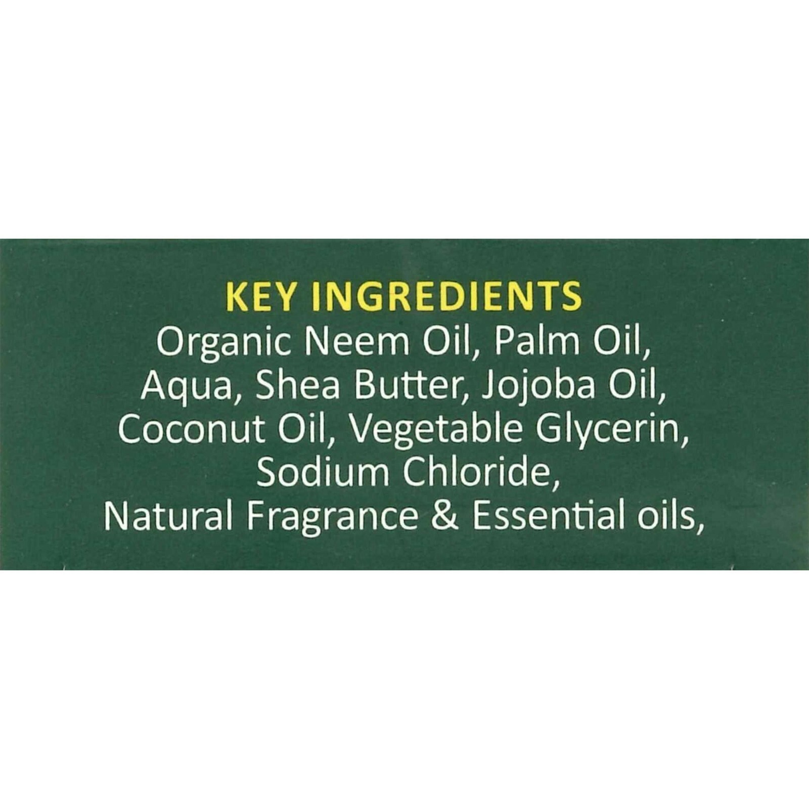 Neem Soap with Ginger & Indian Hemp, For Oily & Sensitive Skin, Vegetable Base