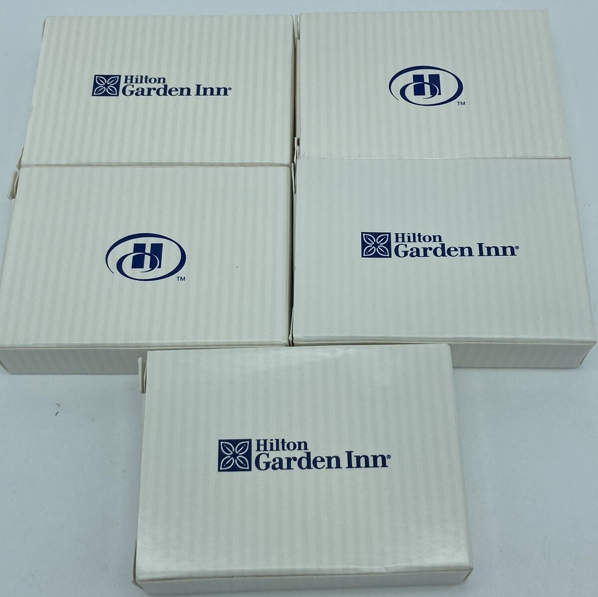 Lot of 5 Vintage Neutrogena French Milled Travel Size Soap Hilton Hotel 1.25 oz