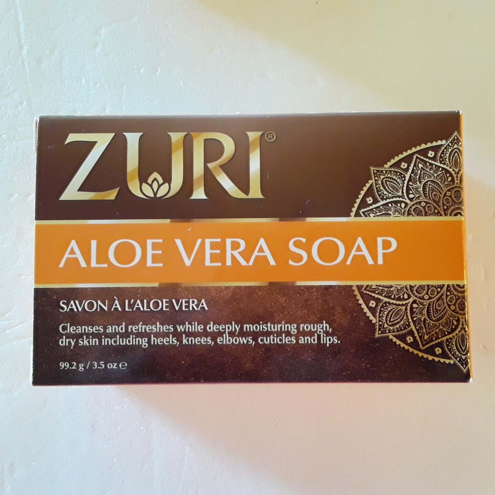Aloe Vera Soap, Zuri Lot of 3 – 3.5oz Bars, Deeply Moisturizing Rough Dry Skin