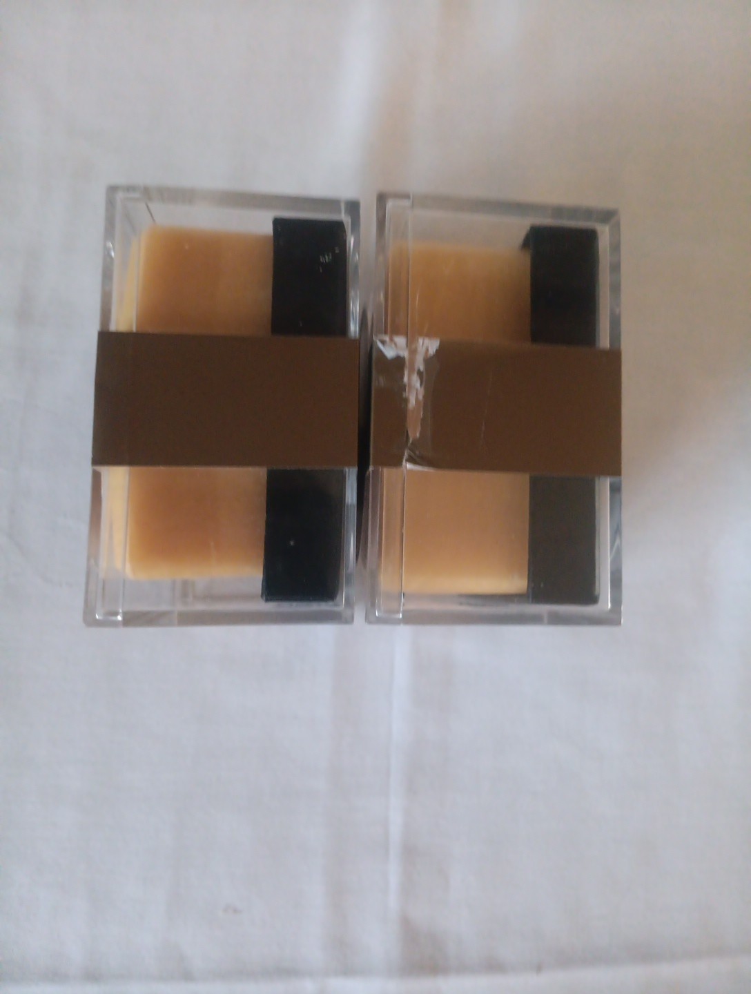 2 Beekman 1802 Lump of Gold Shimmer Beauty Bar Triple Milled 8 oz. New Sealed