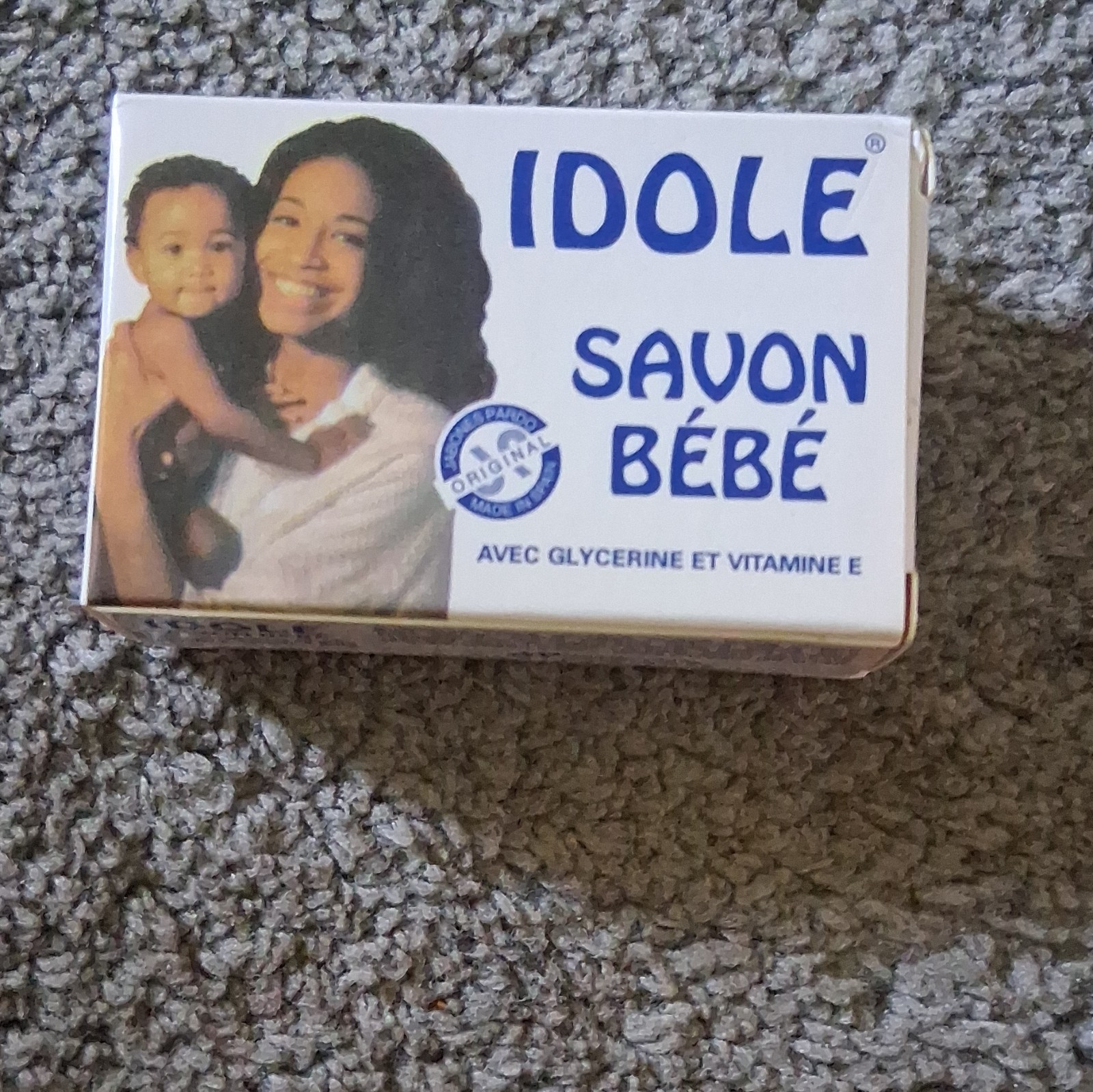 Idoole Savon Bébé Baby Bar Soap Glycerin Vitamin E Unscented 3.5 oz