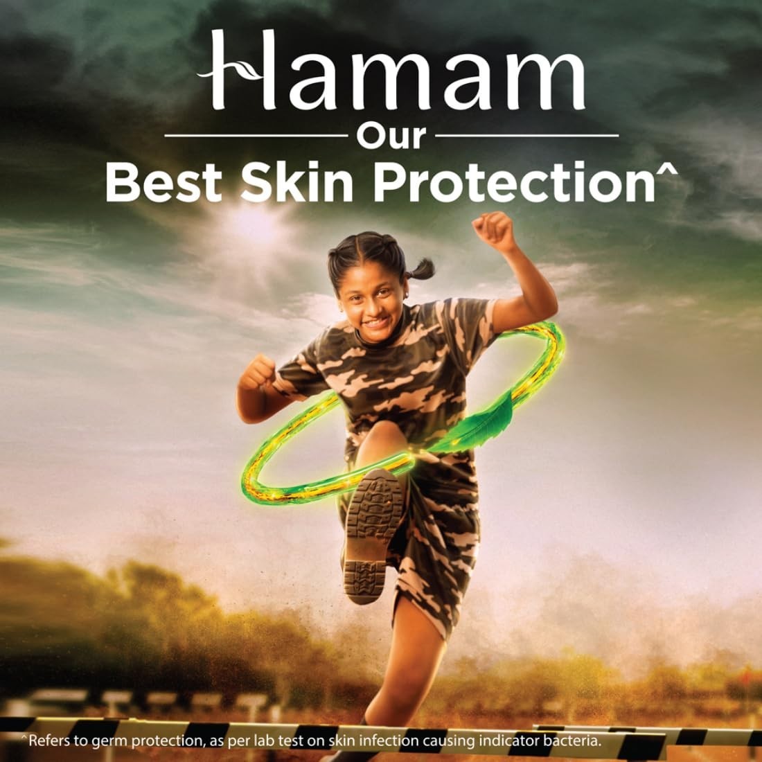 Hamam Neem, Tulsi & Aloe Vera Ayurvedic Soap Bar – Pack of 3 , 150g (Pack of 3)