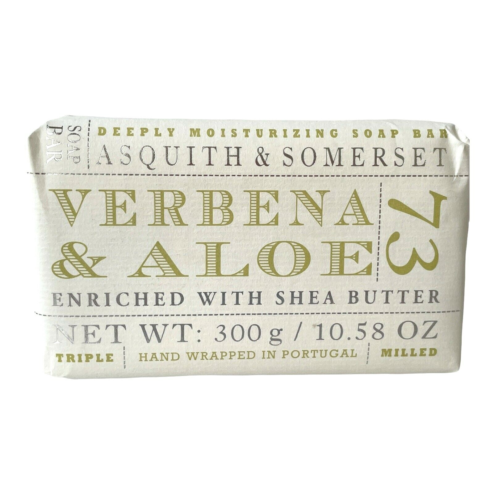 Asquith & Somerset Verbena & Aloe Moisturizing Soap Bar 10.58oz