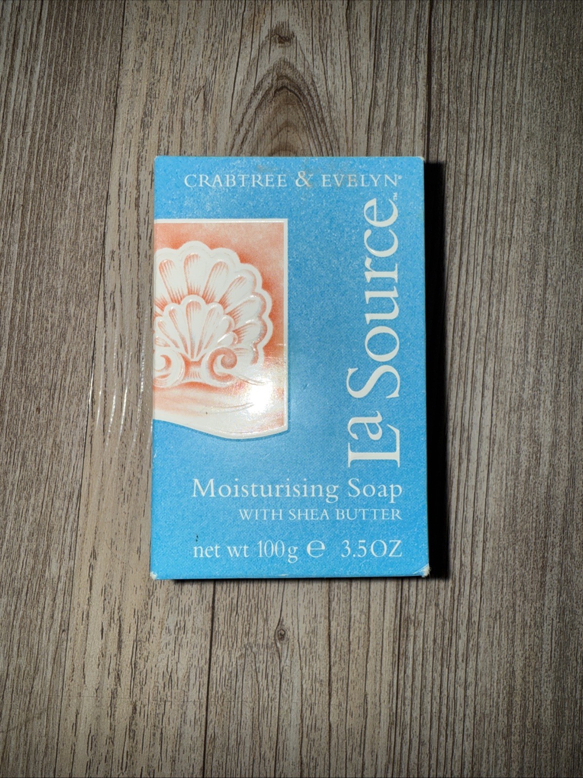 Crabtree & Evelyn La Source Savon Hydrating Shea Butter Moisturizing Soap Bar