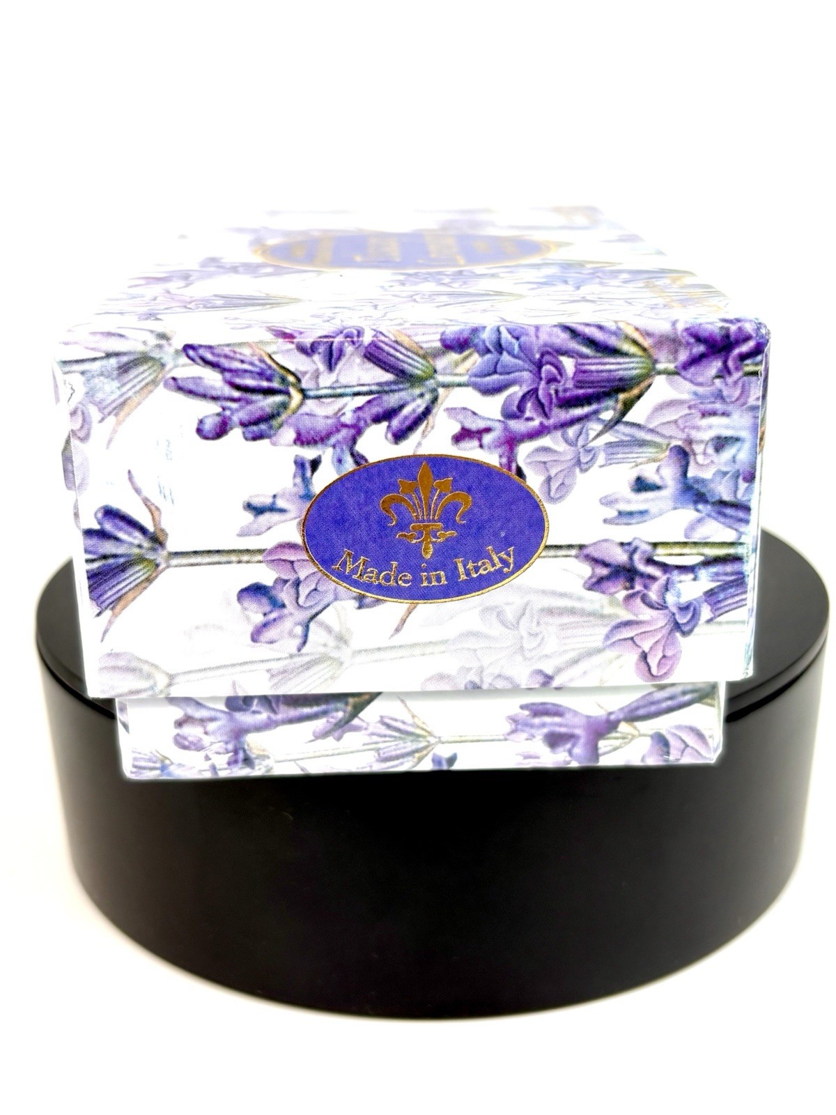 Saponificio Artugianale Fiorentino Tuscan Lavender Jumbo Soap Bar NEW Gift Box