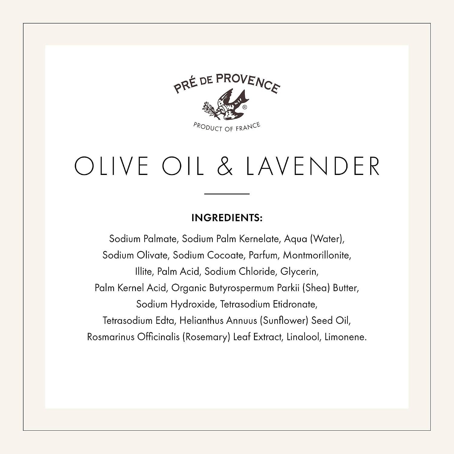 Natural French Soap with Organic Shea Butter – Soothing Olive Oil & Lavender