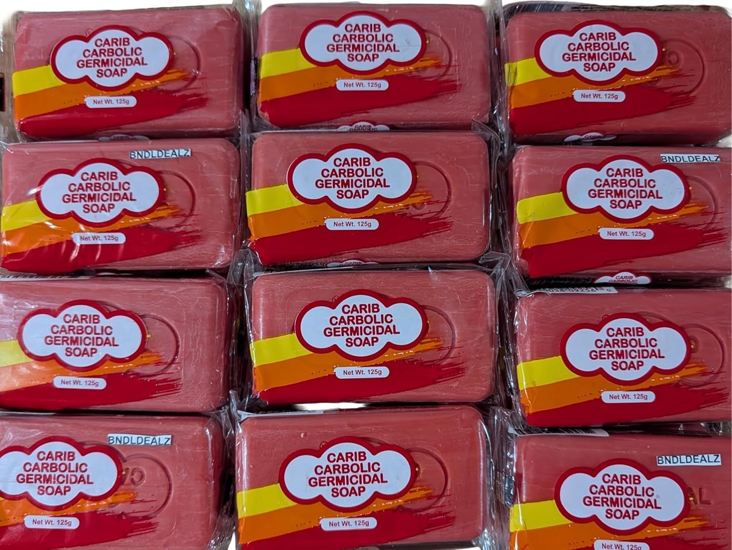 Carbolic Soap Antibacterial 12 Pack, 125g each | Carib Carbolic Germicidal Soap