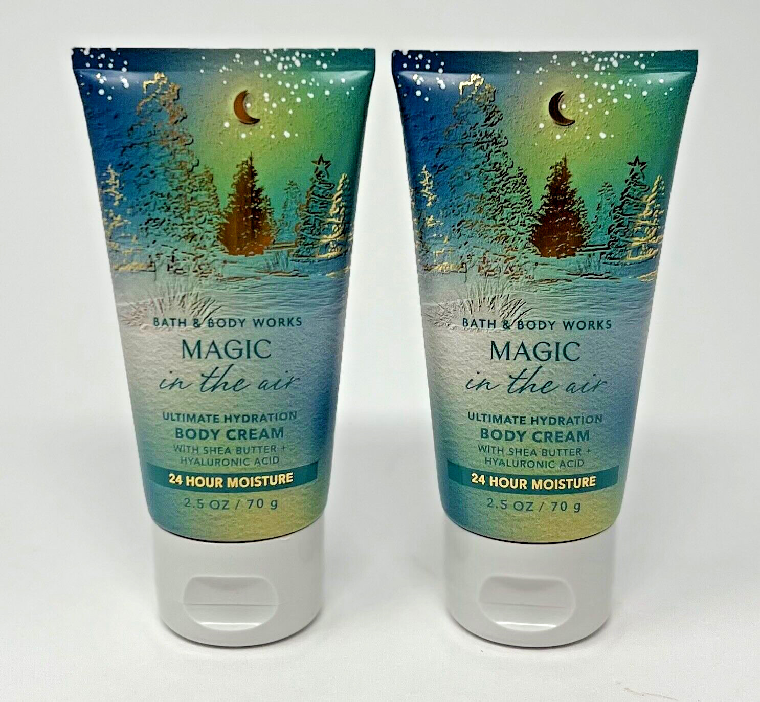 2 BATH & BODY WORKS MAGIC IN THE AIR ULTIMATE CREAM HAND LOTION TRAVEL 2.5 OZ