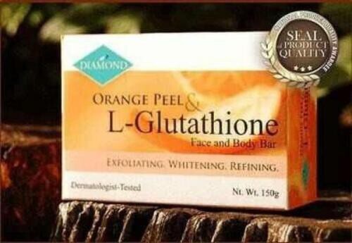 Diamond Orange Peel & L-Glutathione Face & Body Bar