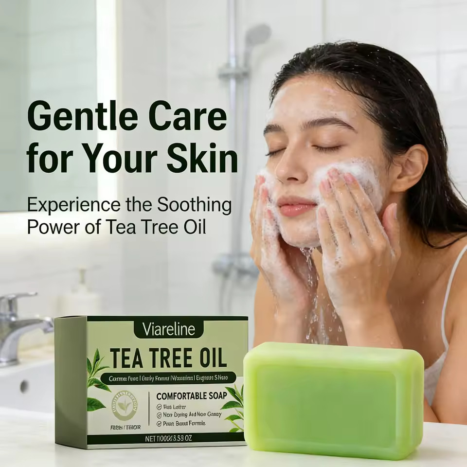 Anti-fungal Tea Tree Oil Soap Bar Medication Grade Every Day Use