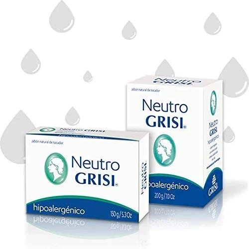 6pk – Neutral Soap – Hypoallergenic – Jabon Neutro – Grisi