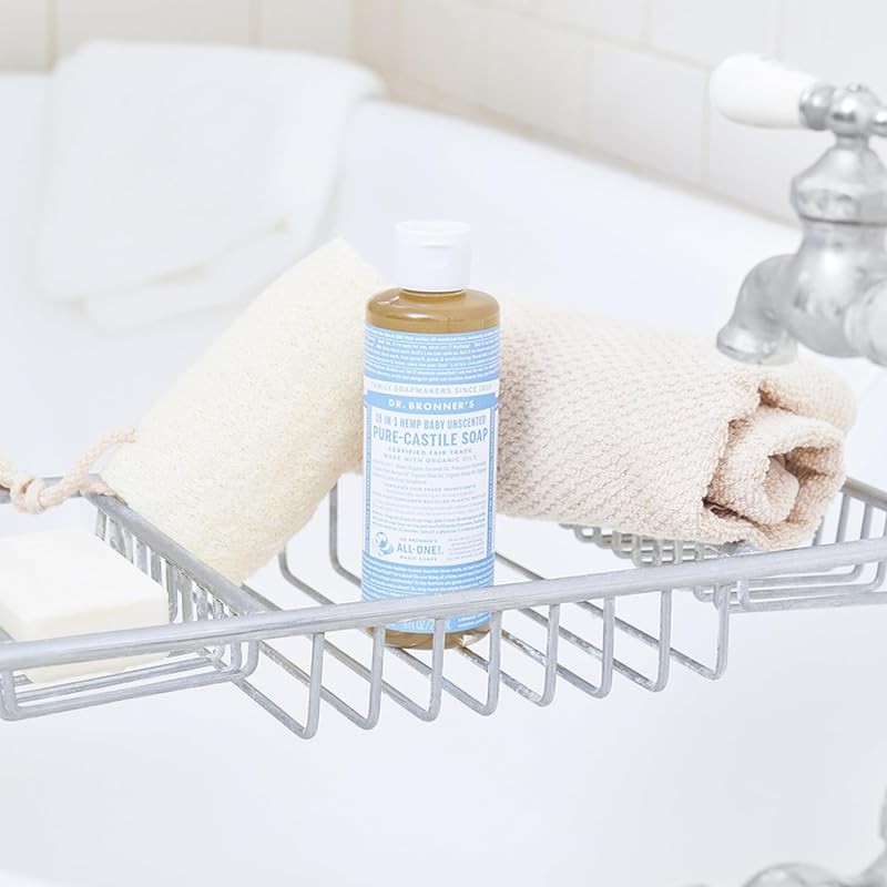 Dr Bronner’s Pure Castile Liquid Soap 8 Fl Oz Organic Multi Use Cleaner