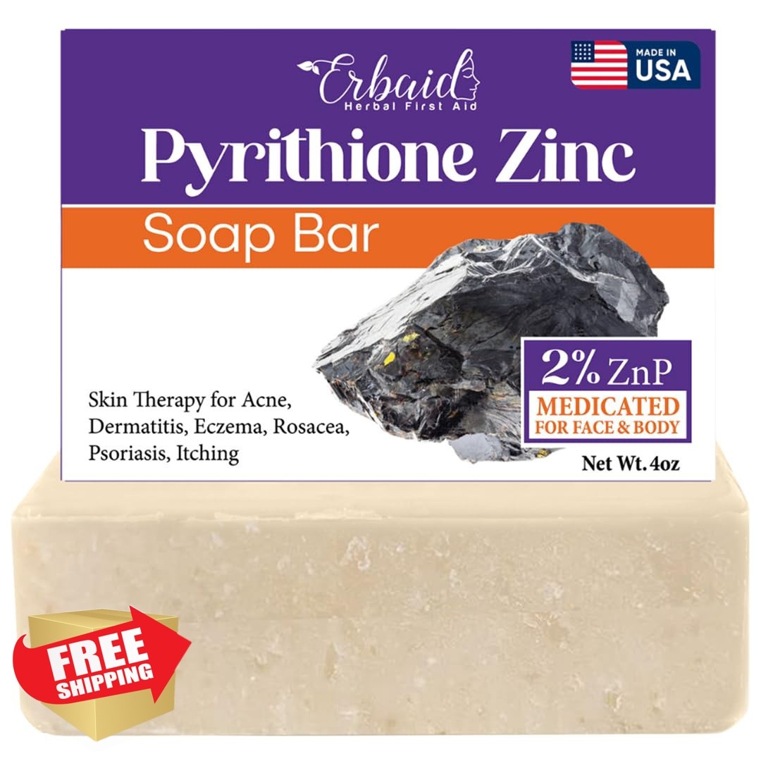 Natrulo Pyrithione Zinc Soap Bar 4oz