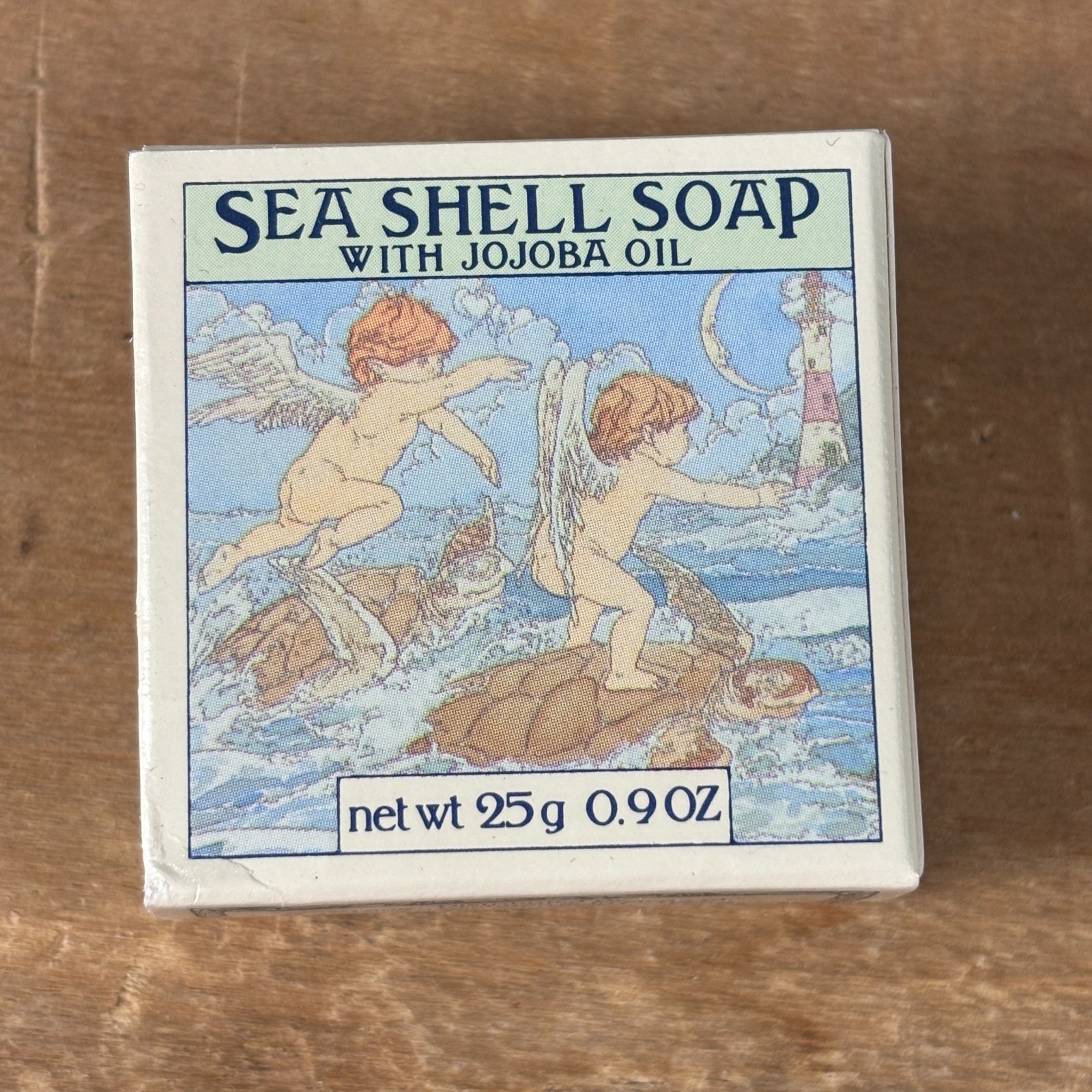 Vintage CRABTREE & EVELYN Sea Shell Soap With Jojoba Oil 25g / 0.9oz