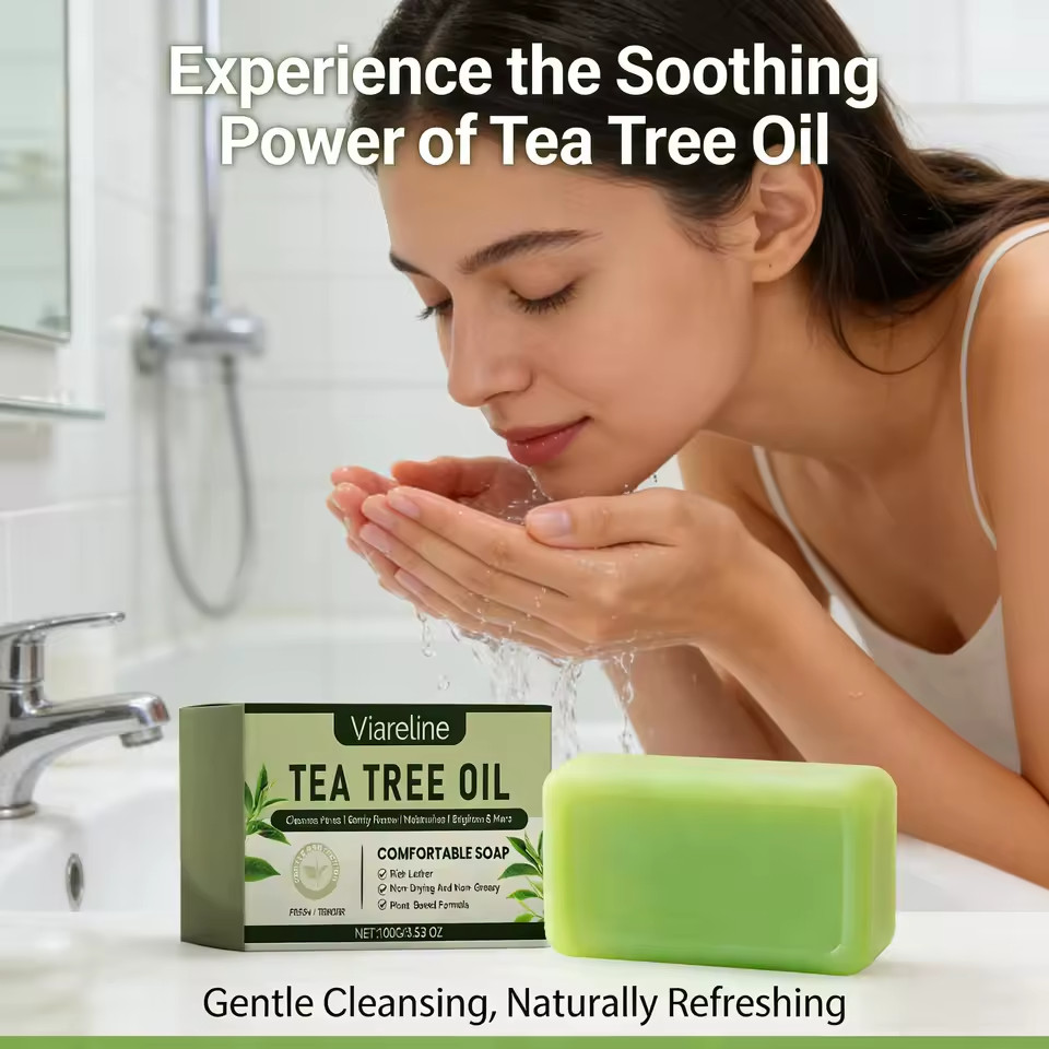 Anti-fungal Tea Tree Oil Soap Bar Medication Grade Every Day Use