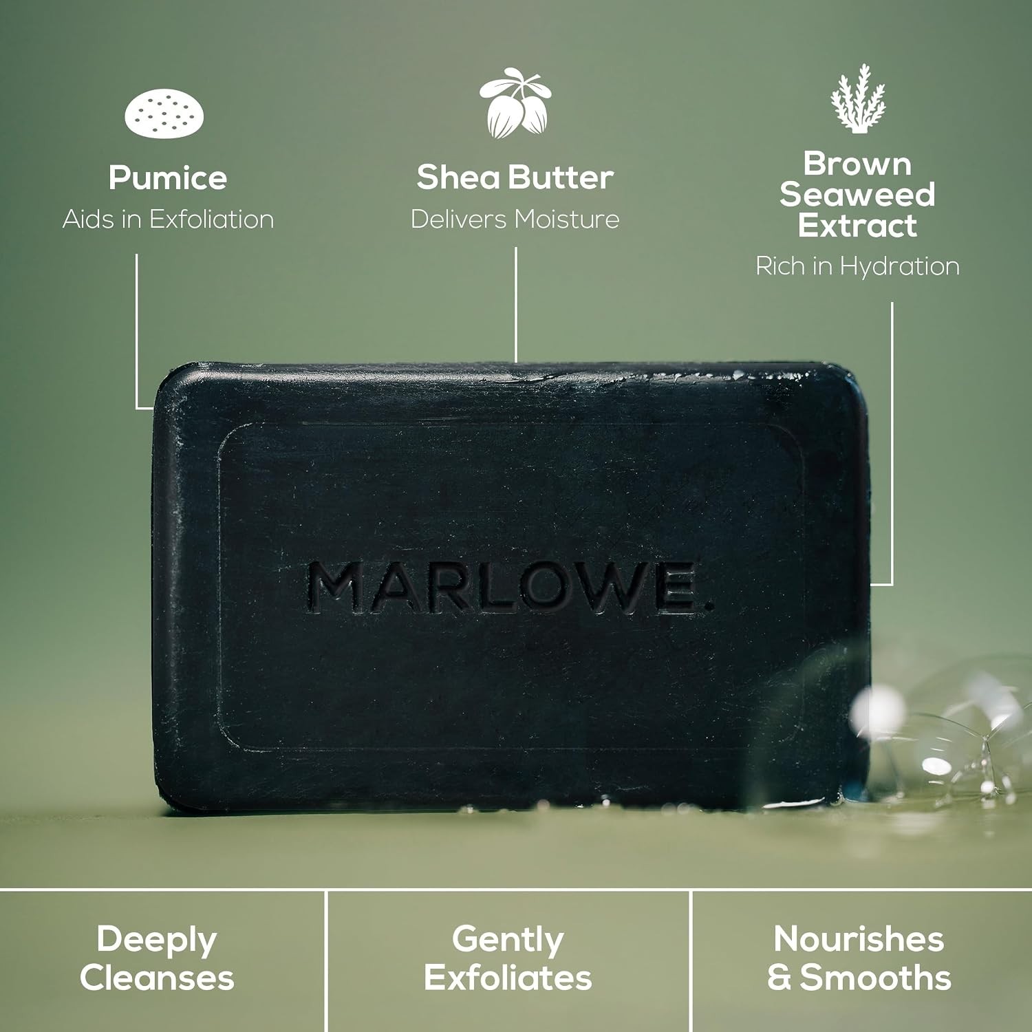 Charcoal Soap, Cleansing Body Bar Soap for Men, 7 oz | Charcoal soap bar deto…