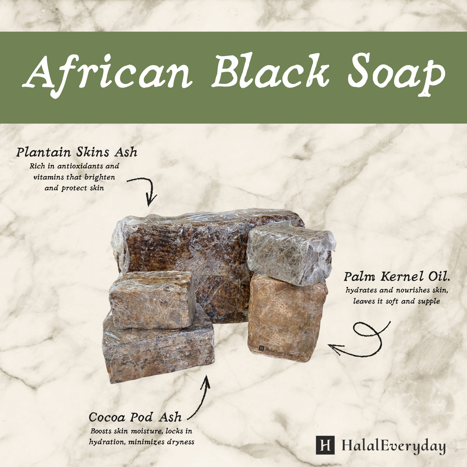 8 oz. Raw African Black Soap Liquid – 100% Pure Natural Organic Body Face Wash