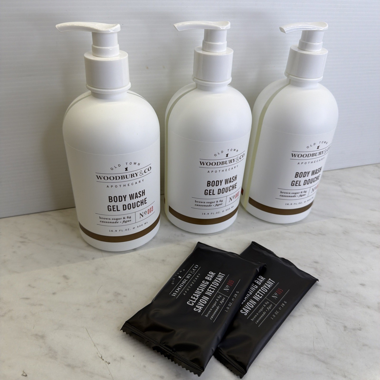 Woodbury & Co Body Wash Old Town Apothecary – LOT OF 2