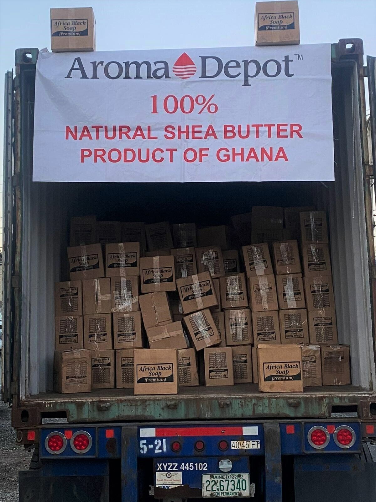African Black Soap PASTE 3½ lbs. JAR made with Shea Butter 100% Pure Face Wash