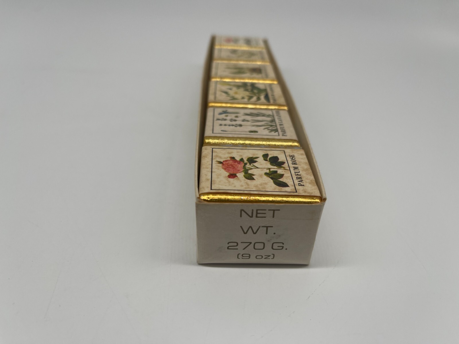 English Bath Cube Floral English Country Garden Scents 6 Cubes Vintage!!