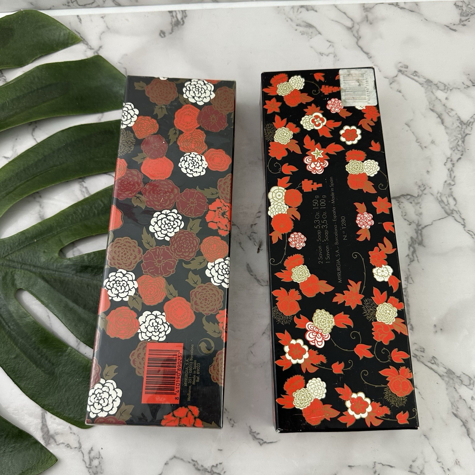 Maja Jabon Savon Soap 2 Boxed Set New 6 Round Bars Perfumed Spain Myrurgia