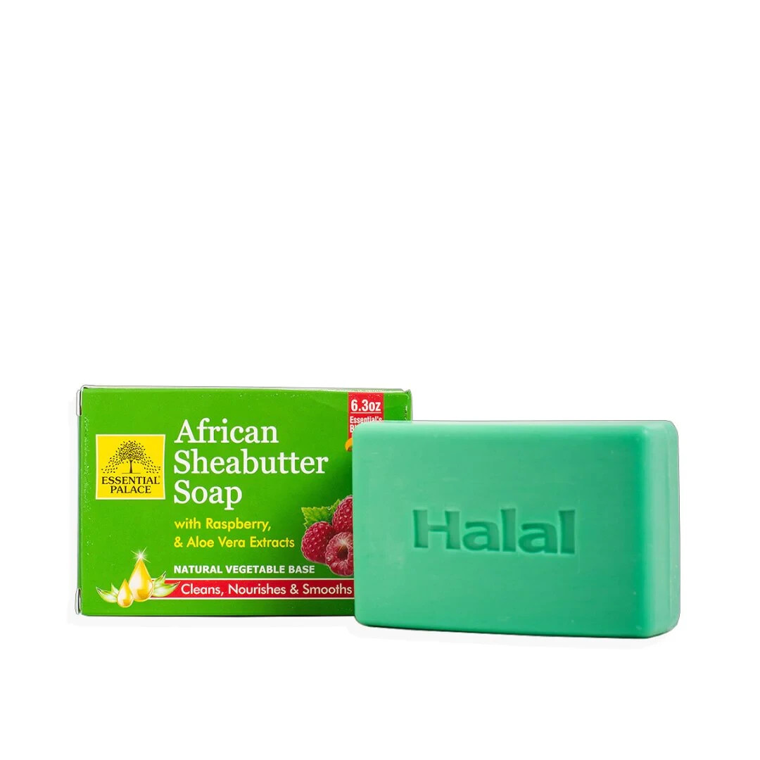 Soap- African Shea butter w/ Raspberry 6 pcs Soap- 6.3oz By Essential Palace