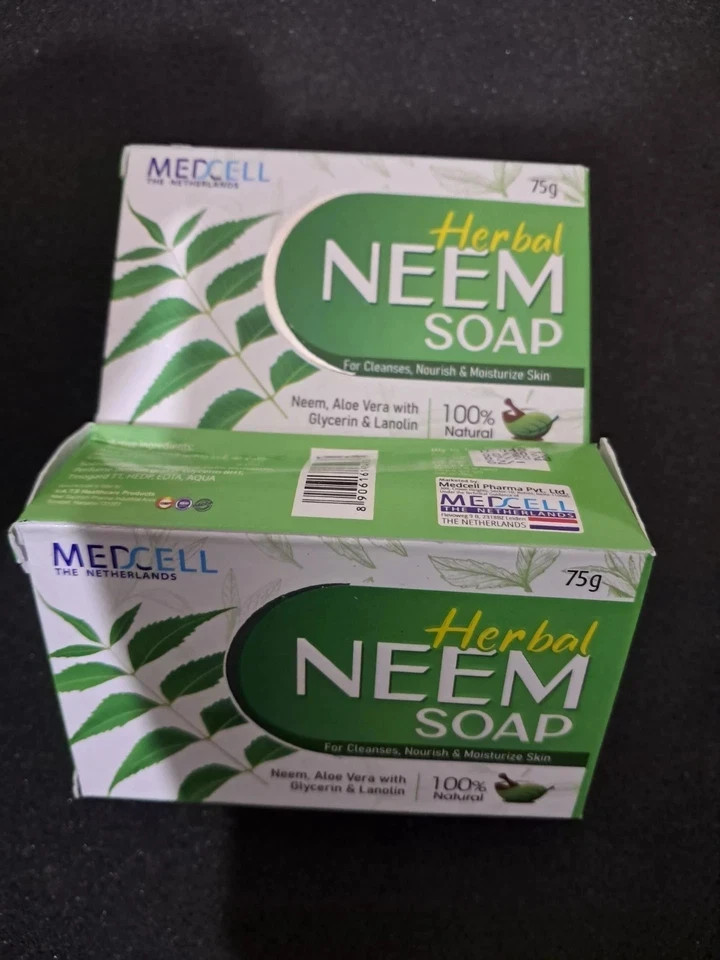 Neem Anti Scabies Soap 2 Pack – Powerful Mite & Egg Removal Treatment