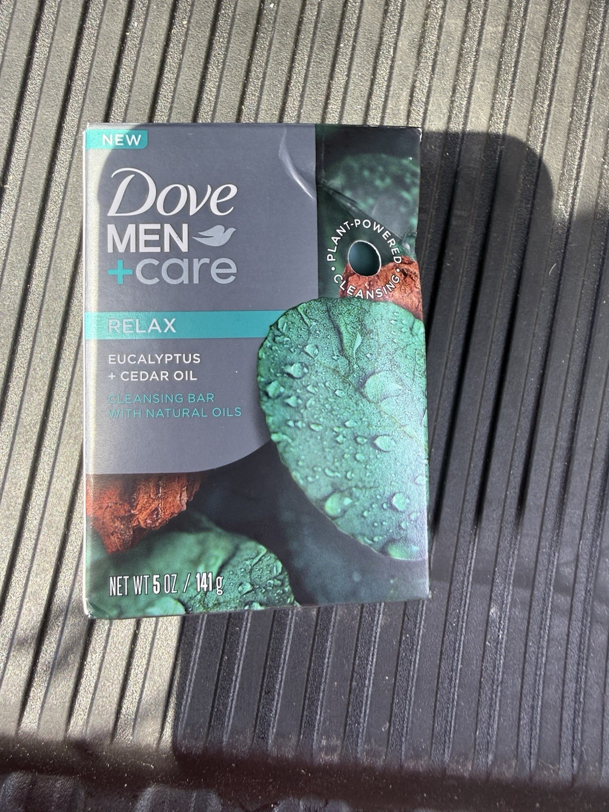 4 BARS!! Dove Men+Care Relax Eucalyptus & Cedarwood Oil Cleansing Bar Soap 5 oz