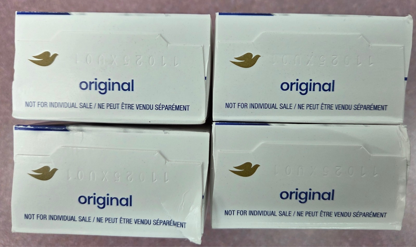 IN HAND ✅ Dove Original Beauty Bar Soap 3.75 oz – 4 Pack Moisturizing Cream NEW