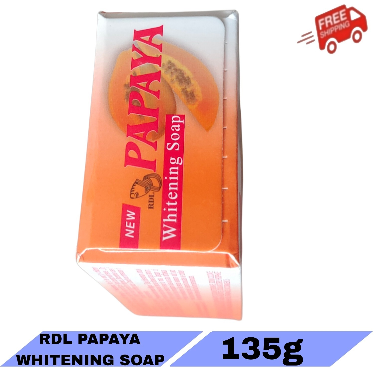 3x RDL Papaya Whitening Soap Sunscreen With Vitamin A C & E 135g – FREE SHIPPING