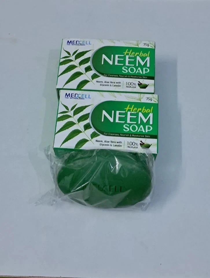Neem Anti Scabies Soap 2 Pack – Powerful Mite & Egg Removal Treatment