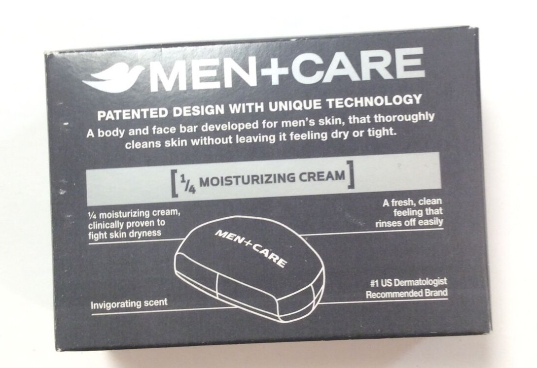 Dove Men Care Extra Fresh Moisturizing Cream Body Face Bar 2.6oz 8 Pack