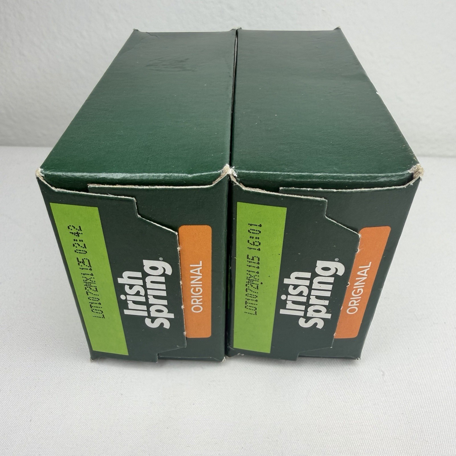 Lot Of 2 Irish Spring Original Scent Bar Soap 3.7 oz Brand New & Sealed NOS