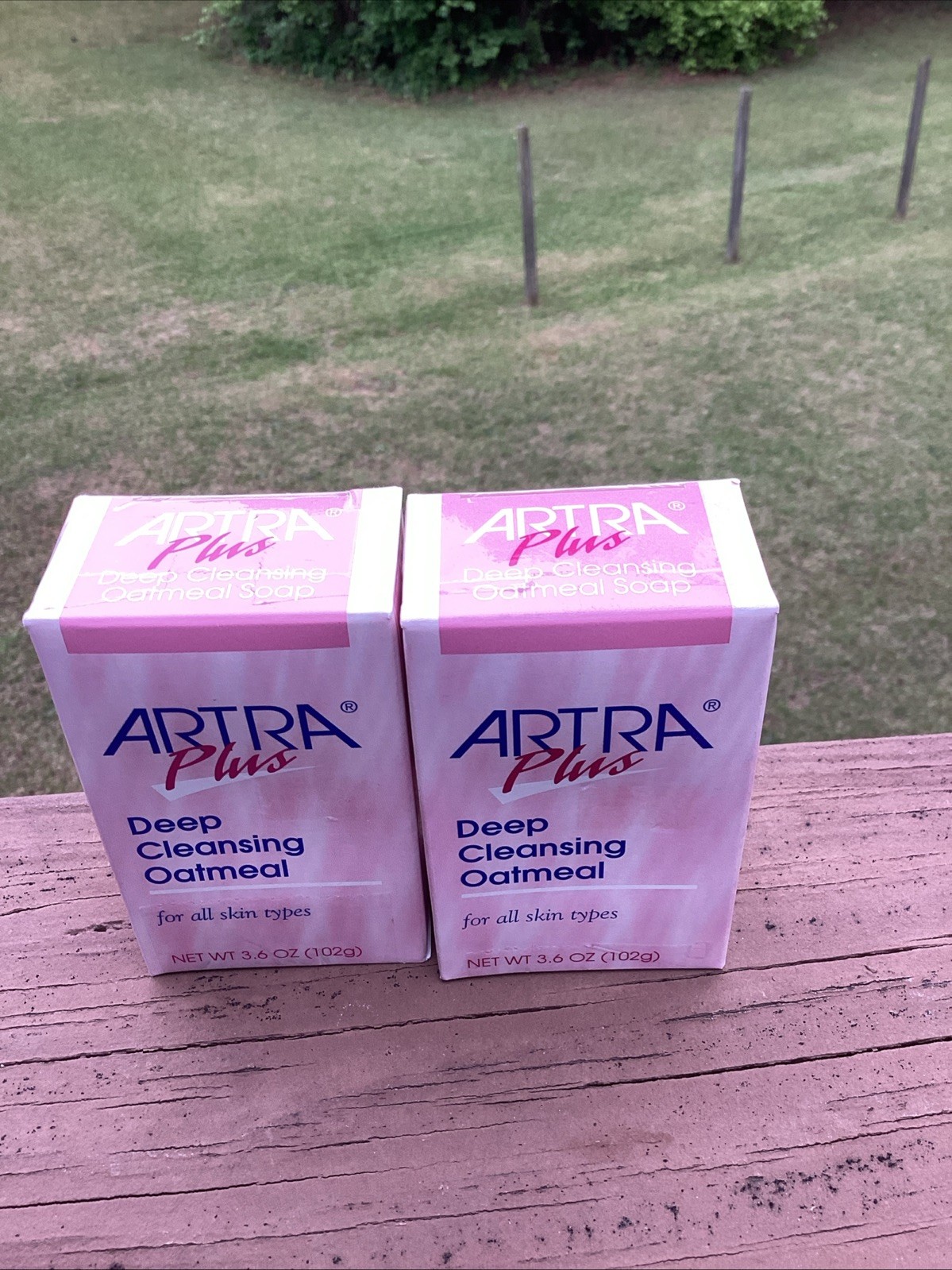 Artra Plus Deep Cleansing Oatmeal Soap 3.6 Oz. Each Lot of 2