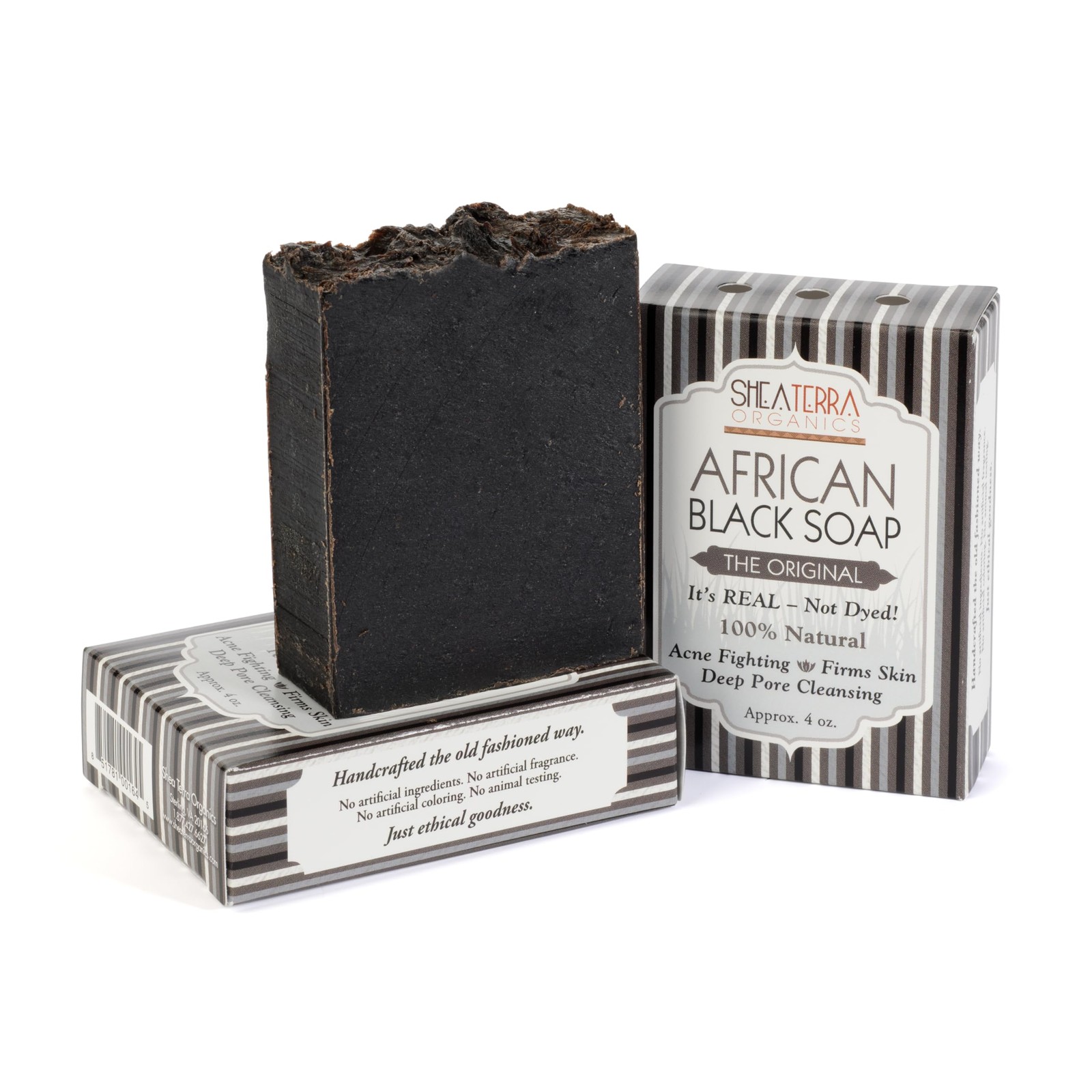 Authentic African Black Soap Bar| Non Toxic All Natural Black Soap Full Body …