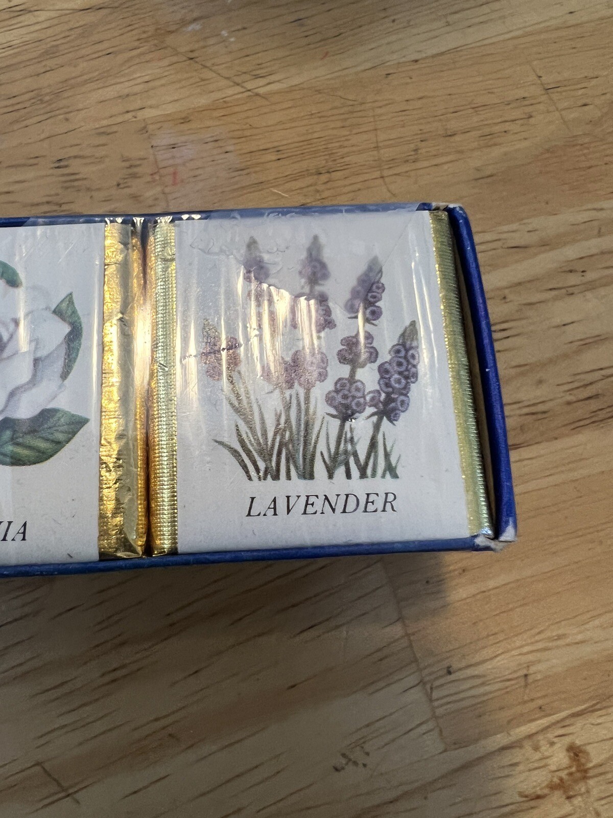 VTG ENGLISH GARDEN BATH FRAGRANCE CUBES NOP MADE IN ENGLAND See Description