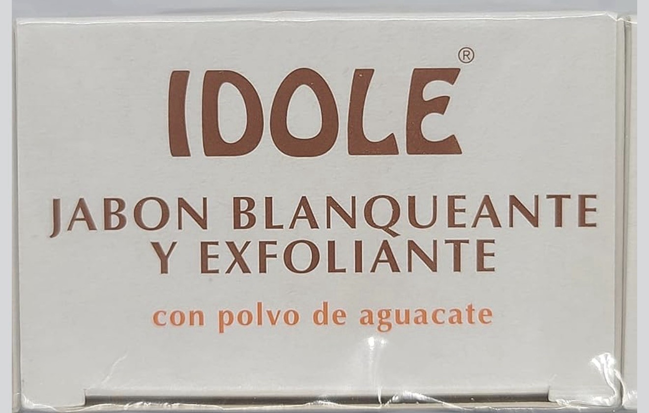 IDOLE Avocado Exfoliating Soap Bar with Avocado Powder, Beige, 7 oz