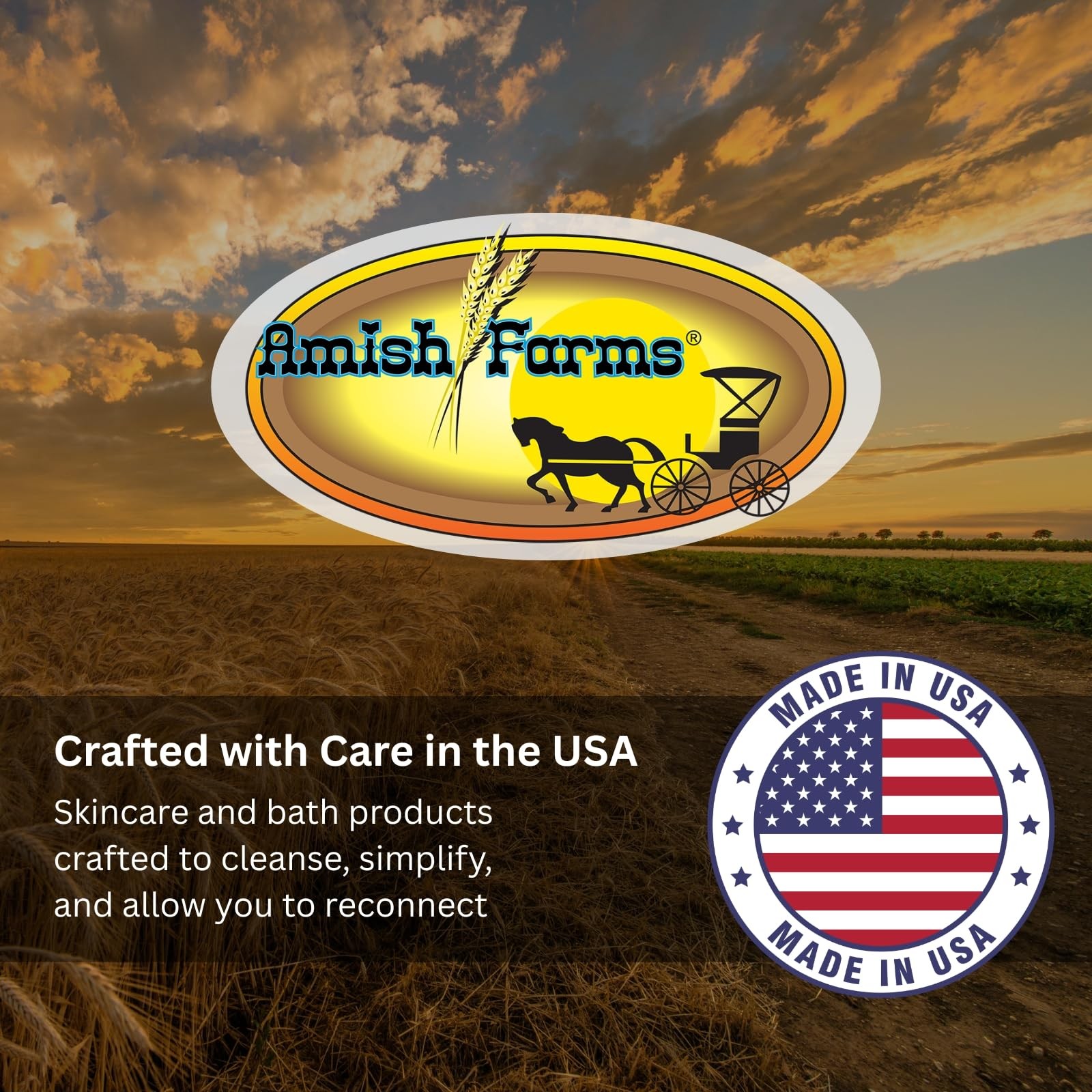 Amish Farm Soap Variety Pack – Cold Process, Handmade, Hand-cut, Natural Bar …