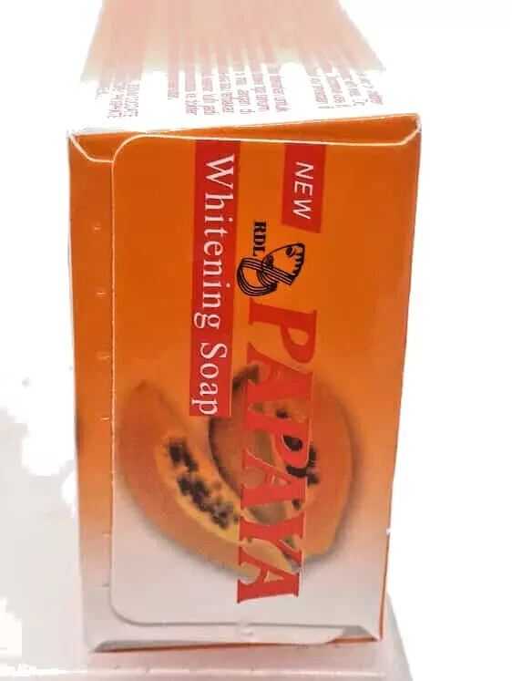 10PCS RDL Papaya All Natural Whitening Soap with Vitamin A, C & E- FREE SHIPPING