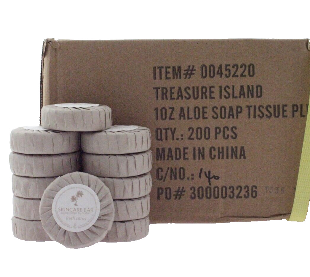 12-PACK | GILCHRIST & SOAMES TREASURE ISLAND ‘FRESH CITRUS’ Skincare Bar – 1 oz