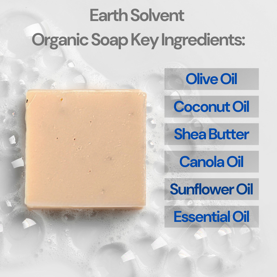 Earth Solvent Milk and Collagen Natural Organic Handmade Cold Proces Bar Soap