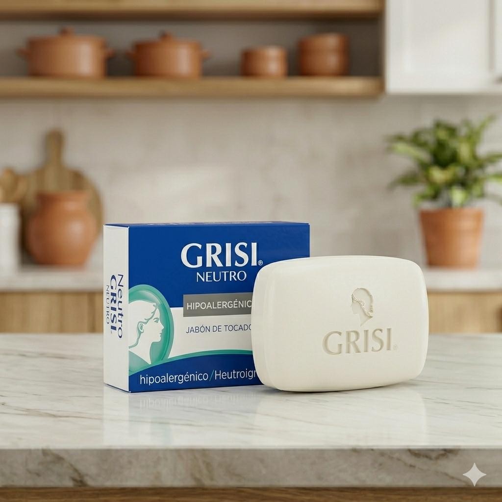 Neutro Grisi Neutral Soap Bar 3.5 oz–Gentle Cleanser for Face – LIMITED STOCK