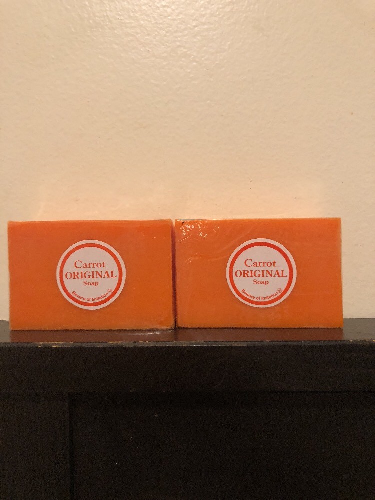 2 x Original Carrot Soap. USA SELLER
