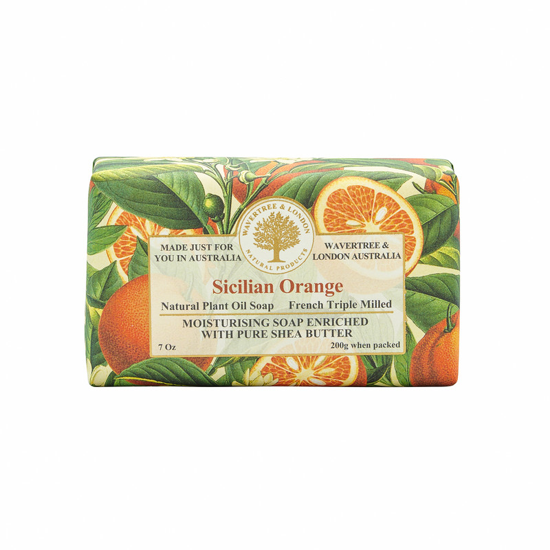 Wavertree & London Sicilian Orange Bar Soap 7oz